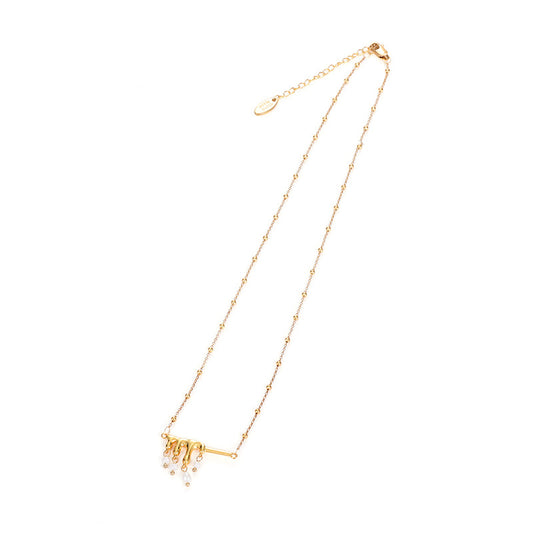 Irregular Pearl Pendant Necklace - Modingo Modingo